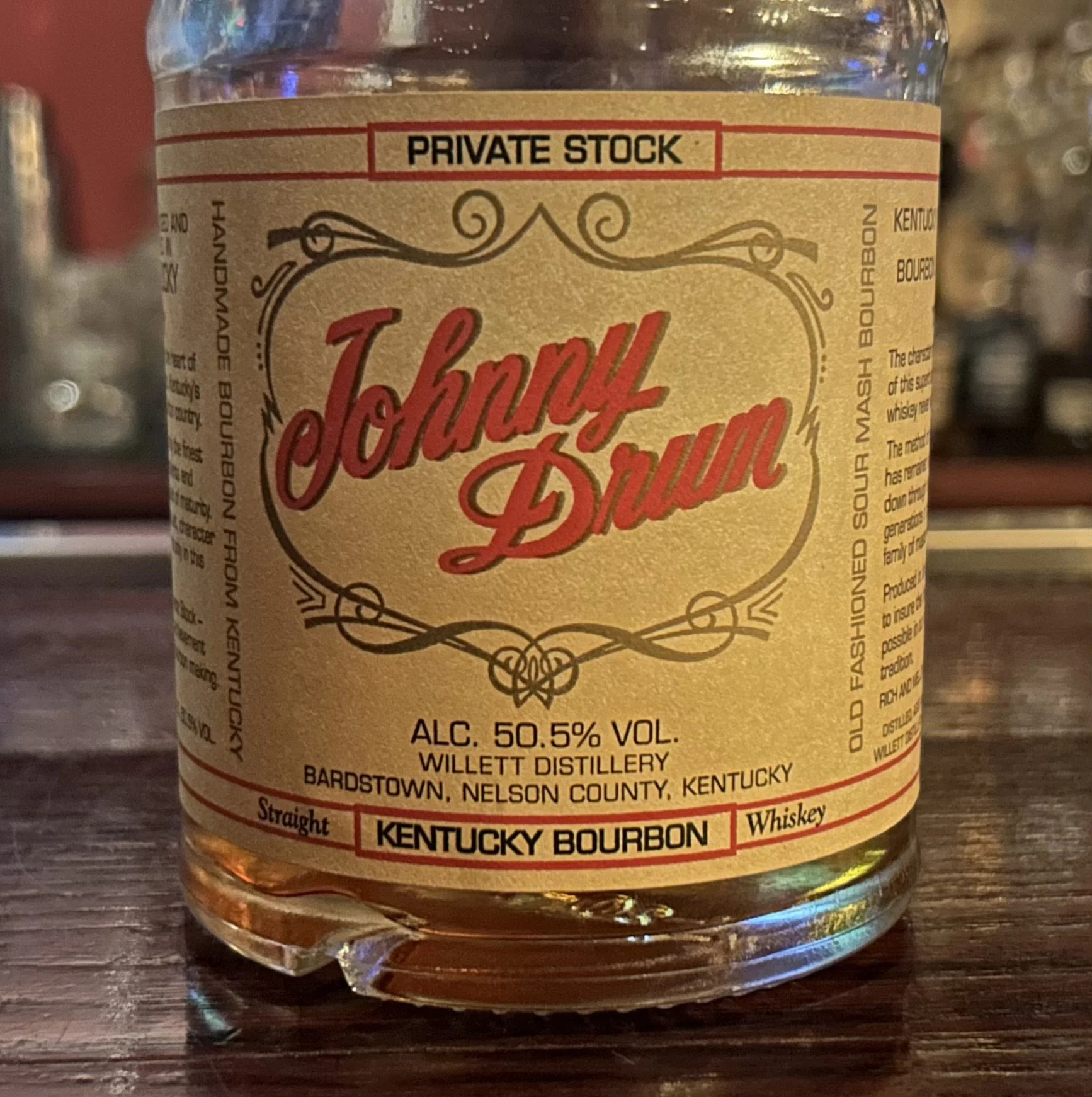 Review #788 - Johnny Drum Private Stock — Me, My Wife & Whisky